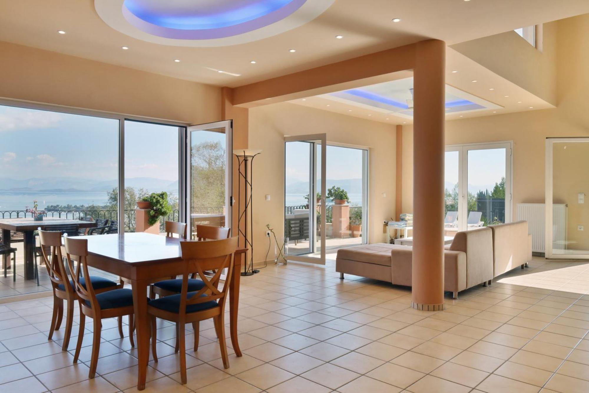 Casa T With Amazing Views In Corfu Villa Kontokali Exterior photo
